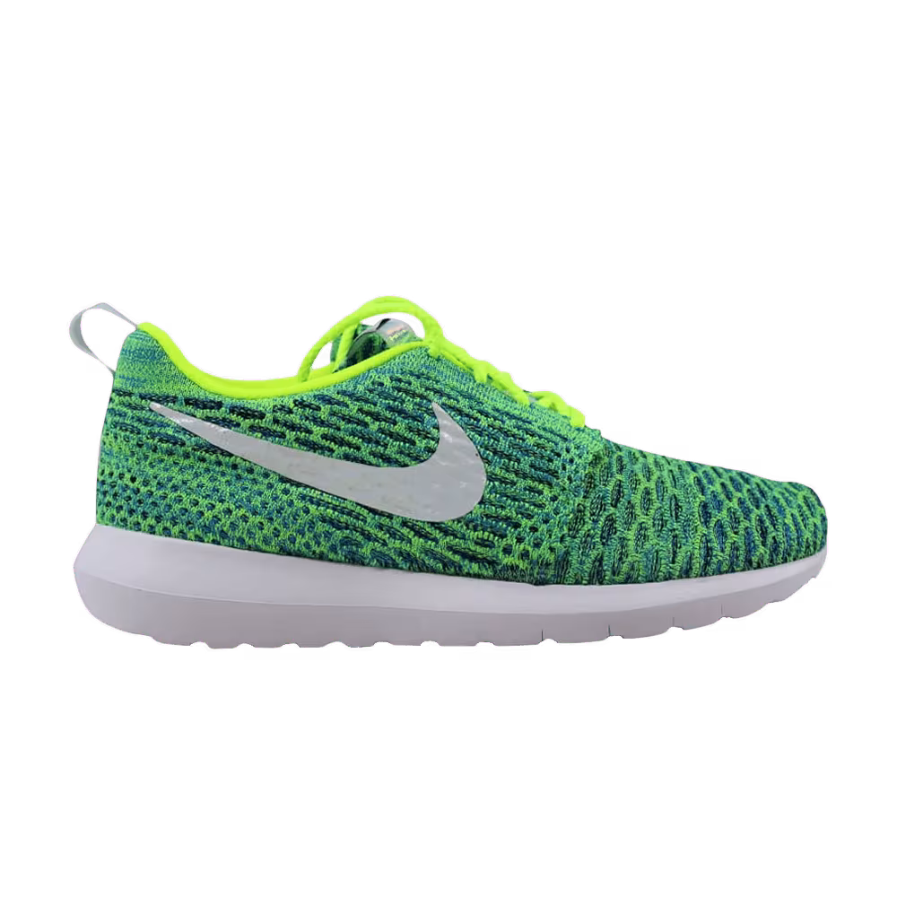 Nike Women's Roshe NM Flyknit QS Voltage Green