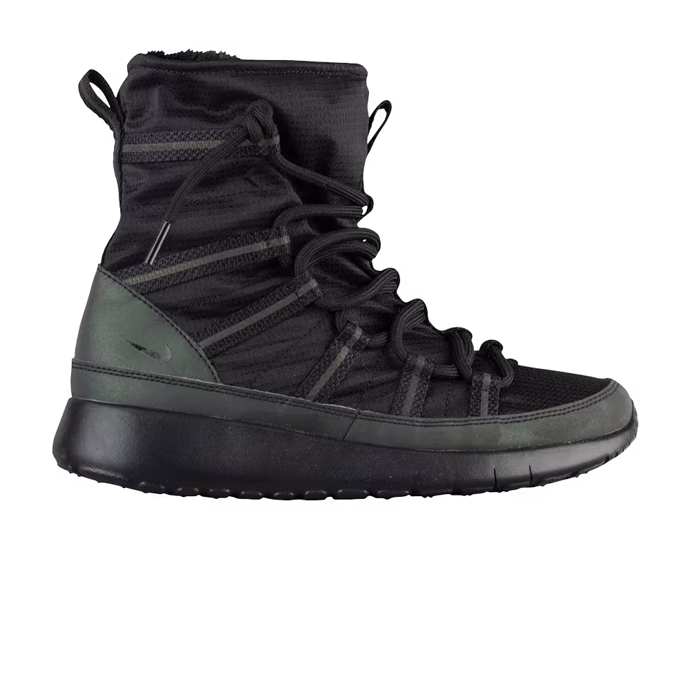 Nike Roshe One Hi SE GS Black Deadly Pink