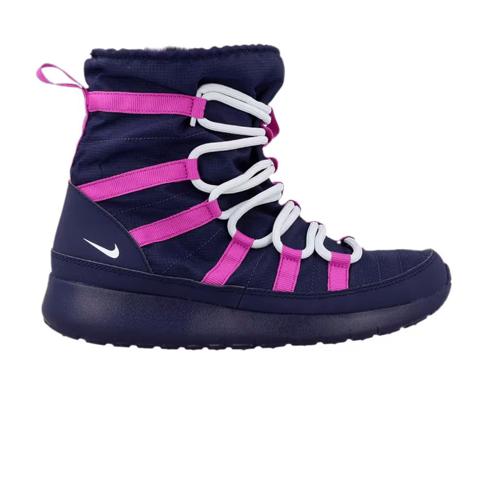Nike Roshe One High GS Purple Dark Blue