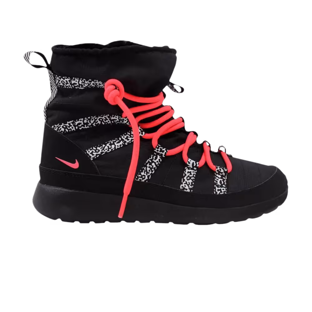 Nike Rosherun Sneakerboot GS Black Hyper Punch