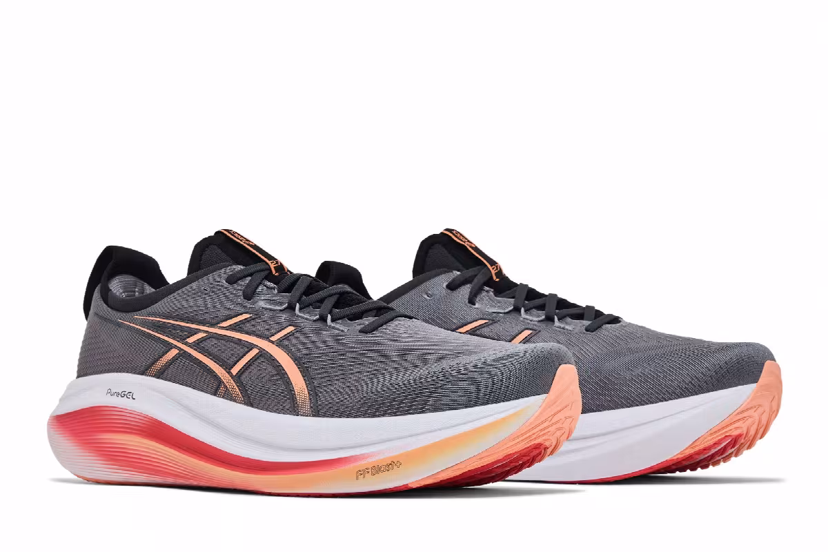 Asics Gel Nimbus 27 Extra Wide Carbon Mojave, view 9