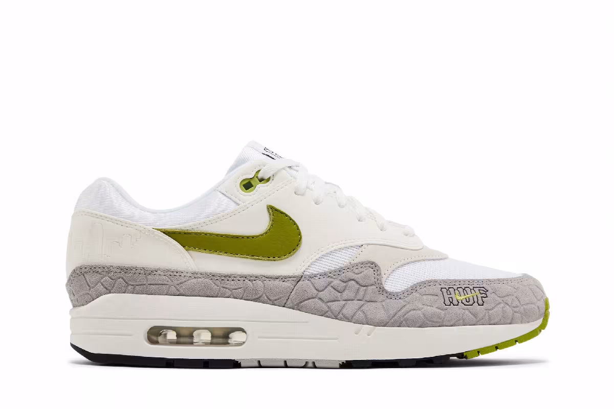 Nike HUF x Air Max 1 SP White Pear, view 2
