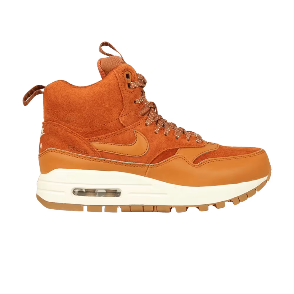 Nike Women's Air Max 1 Mid Sneakerboot Tawny Gum