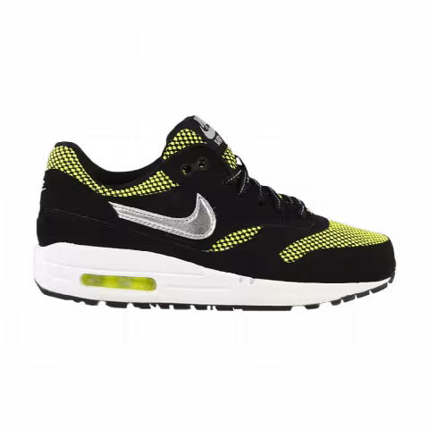 Nike Air Max 1 LE GS 'Black Silver Volt'