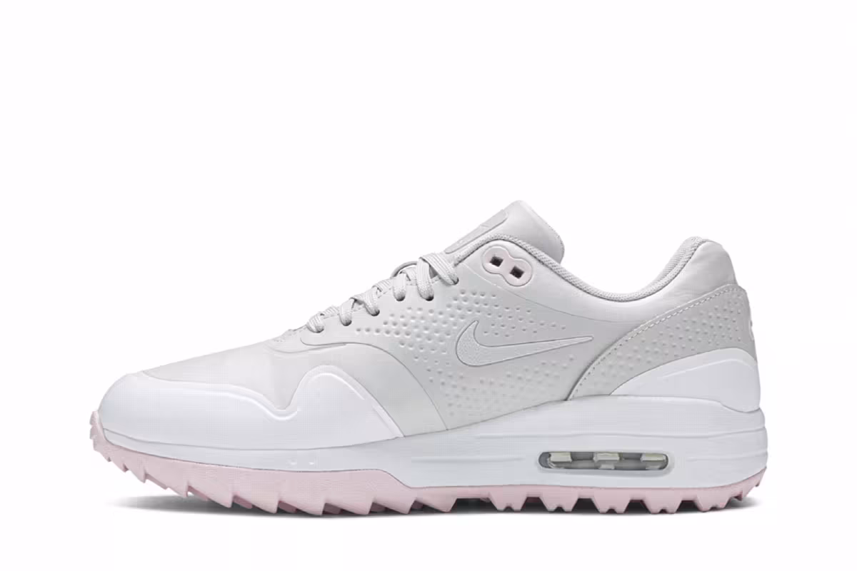 Nike Women's Air Max 1 Golf Vast Grey Pink Foam, view 4