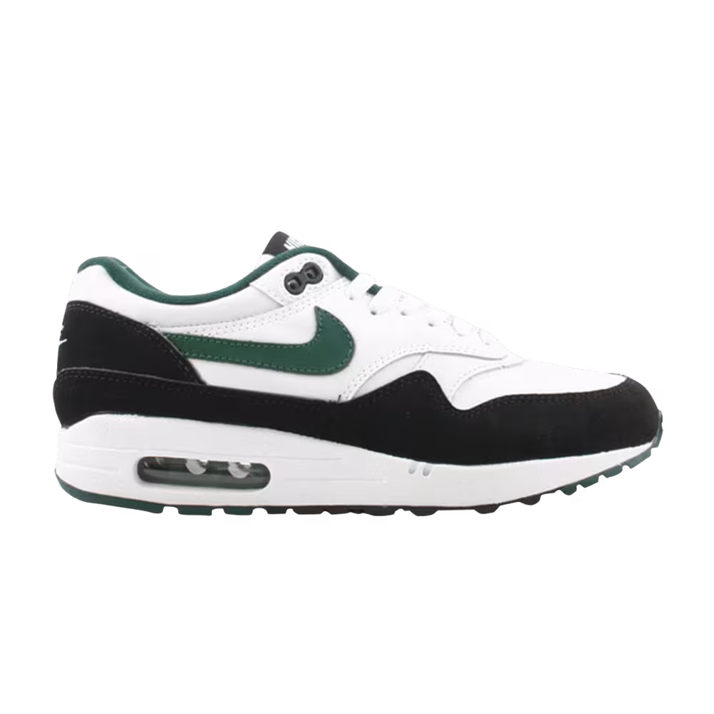 Nike Air Max 1 Leather Black Forest Green
