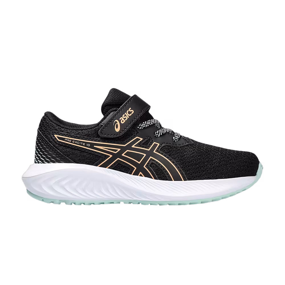 Asics Pre Excite 10 PS Black Bright Sunstone