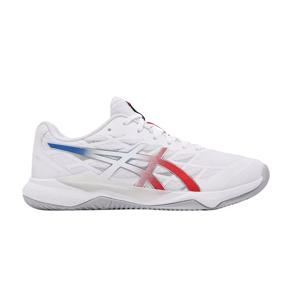 Asics Gel Tactic 12 2E Wide White Pure Silver