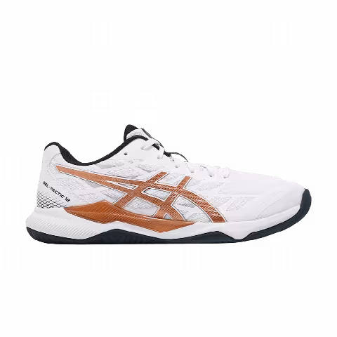 Asics Gel Tactic 12 2E Wide 'White Pure Bronze'