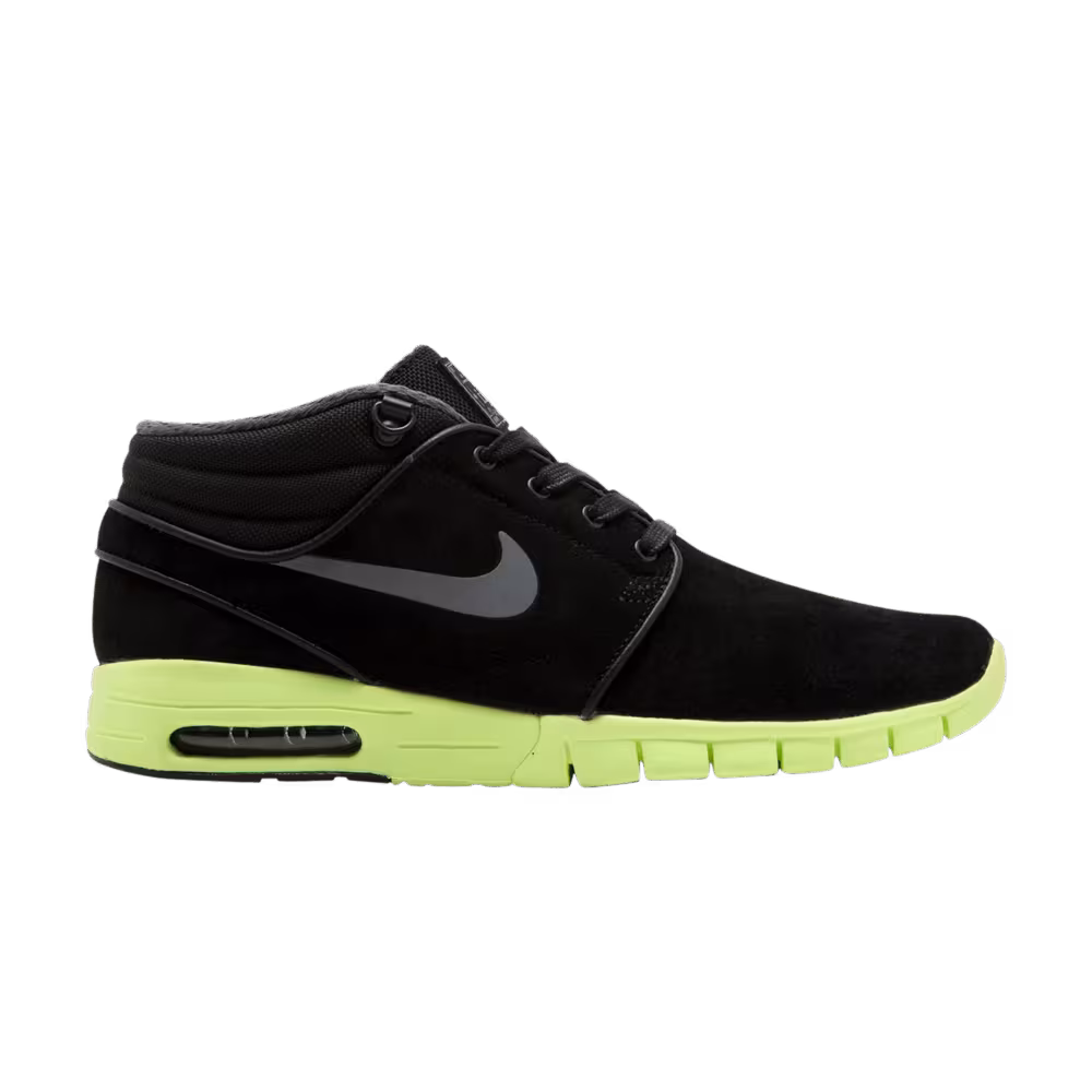 Nike Stefan Janoski Max Mid L Black Barely Volt