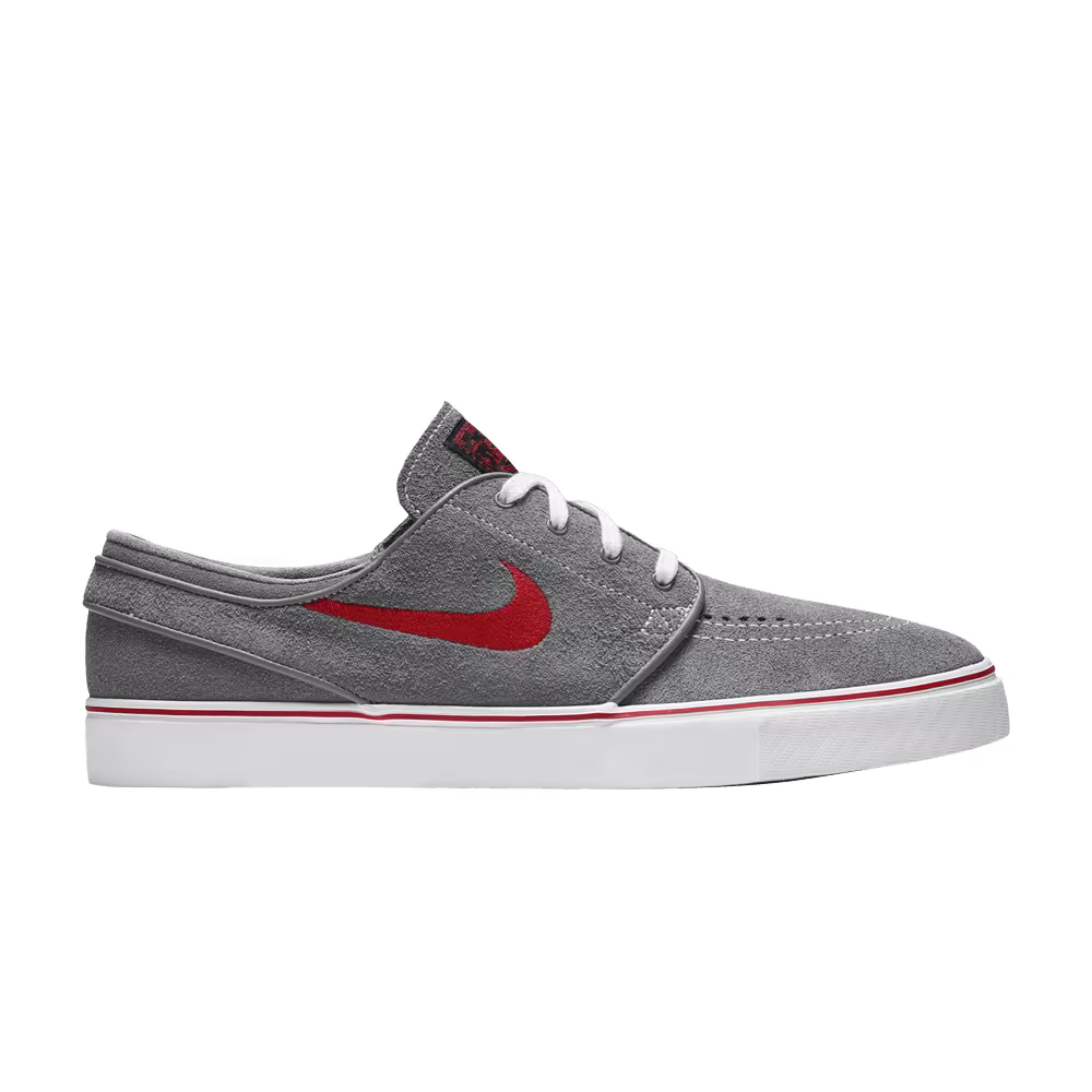 Nike Zoom Stefan Janoski SB Cool Grey University Red