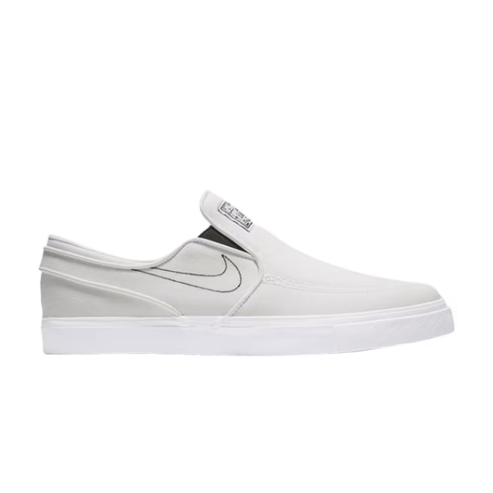 Nike Zoom Stefan Janoski Slip Canvas SB White