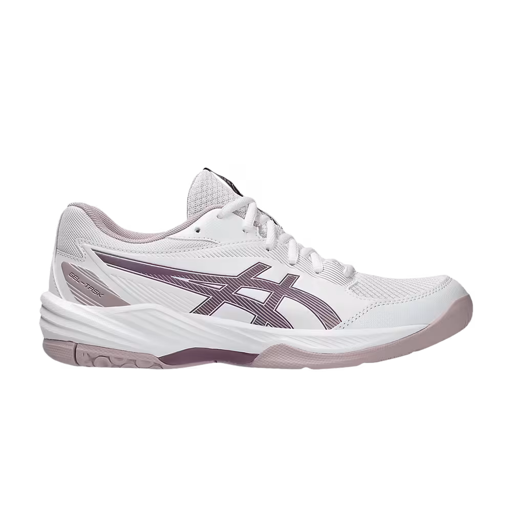 Asics Women's Gel Task 4 White Dusty Mauve