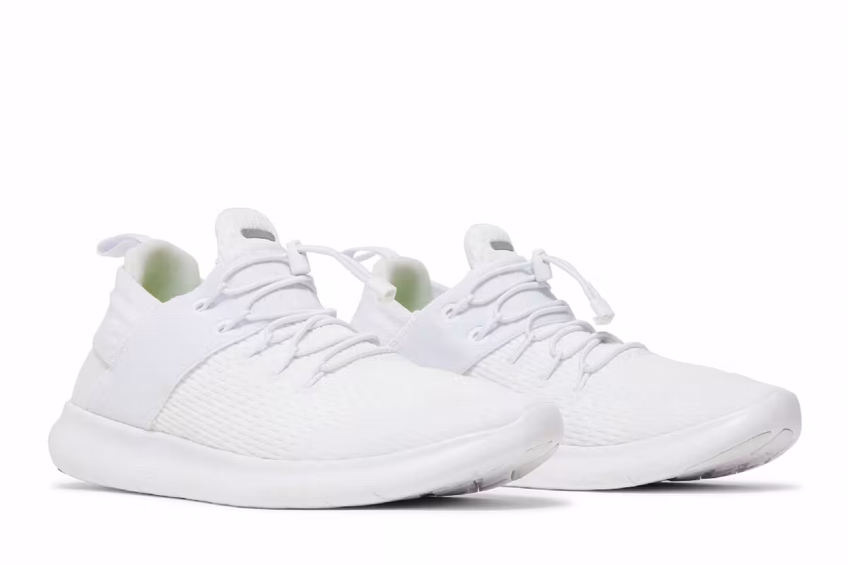 Nike Women's Free RN Commuter 2017 Triple White, view 9