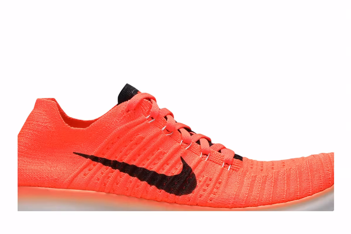 Nike Free RN Flyknit Bright Mango, view 3