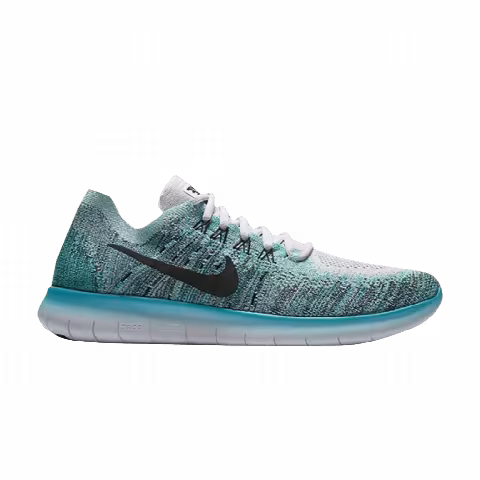 Nike Free RN Flyknit 2017 'Turbo Green Navy'