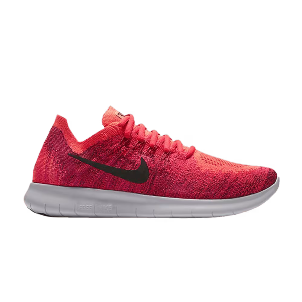 Nike Women's Free RN Flyknit 2017 Solar Red