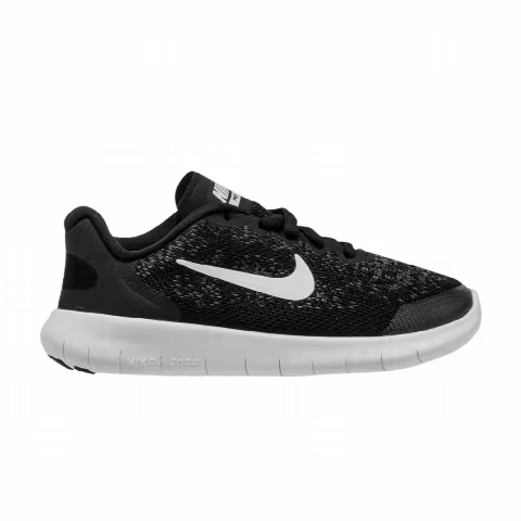 Nike Free RN 2017 PS 'Black White'