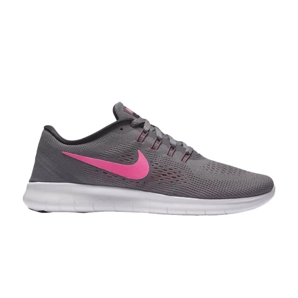 Nike Women's Free RN Dark Grey Pink