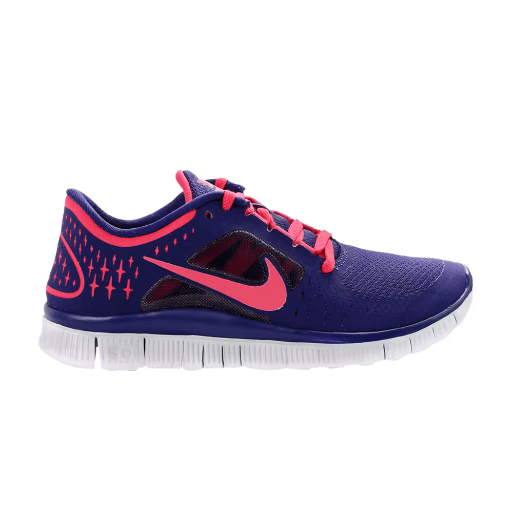 Nike Women's Free Run+ 3 Night Blue Fire Berry