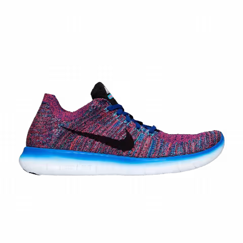 Nike Free RN Flyknit 'Concord Bright Crimson'