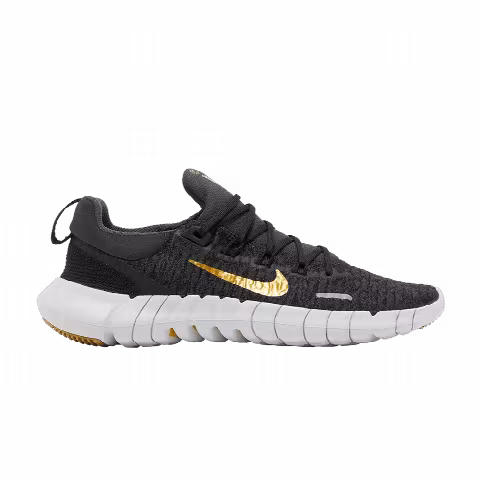 Nike Wmns Free Run 5.0 Next Nature 'Dark Smoke Grey Metallic Gold Coin'