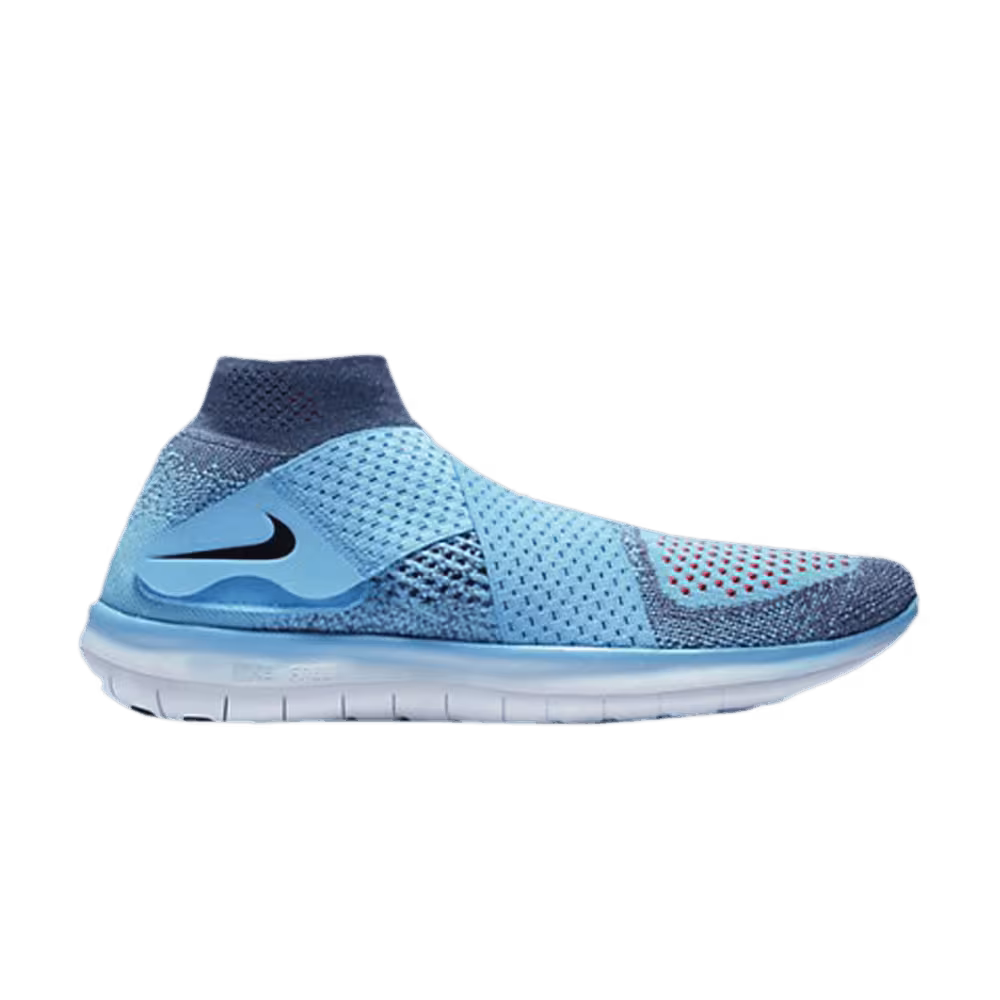 Nike Women's Free RN Motion Flyknit 2017 Chlorine Blue