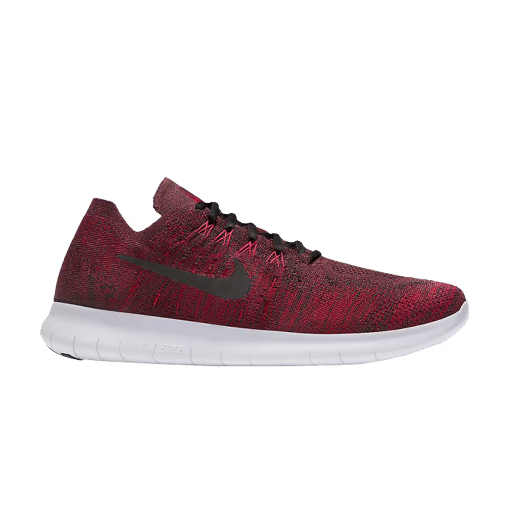 Nike Free RN Flyknit 2017 Dark Team Red