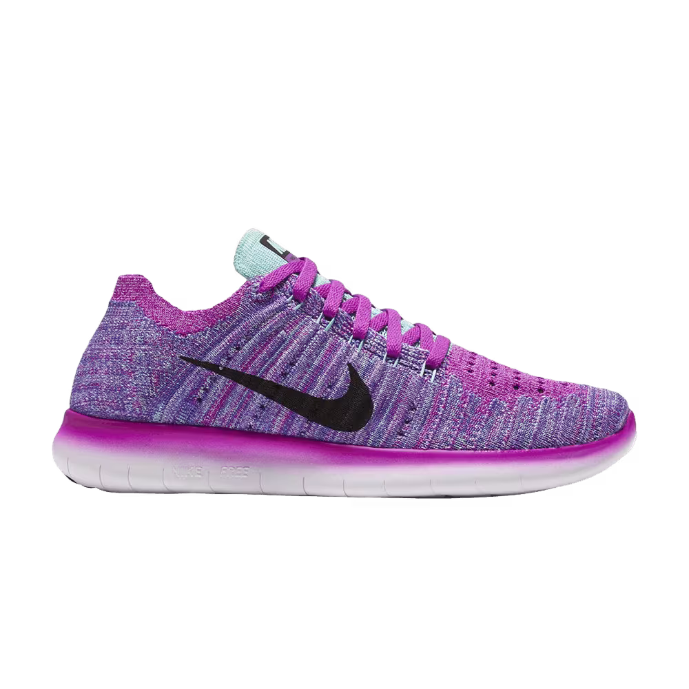 Nike Free RN Flyknit GS Fuchsia Glow