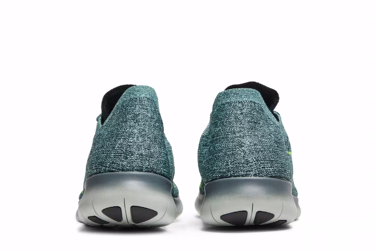 Nike Free Run Flyknit Hasta Green Glow, view 7
