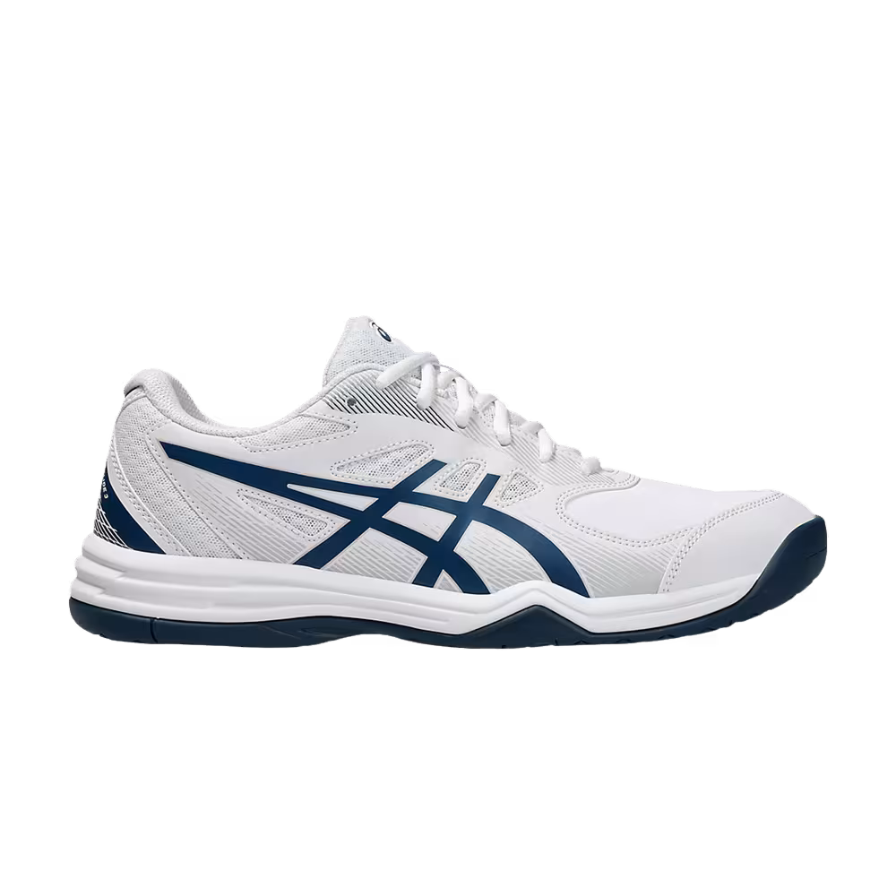 Asics Court Slide 3 White Mako Blue