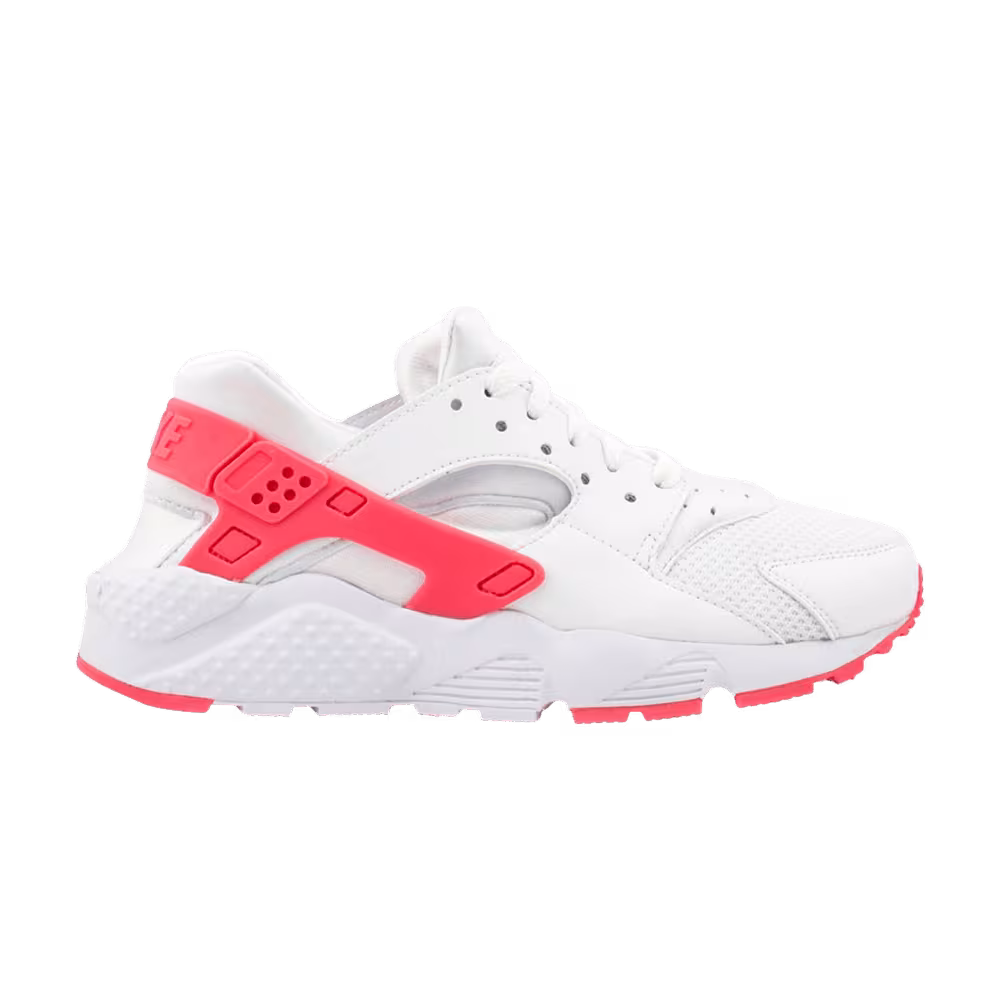 Nike Huarache Run GS White Racer Pink
