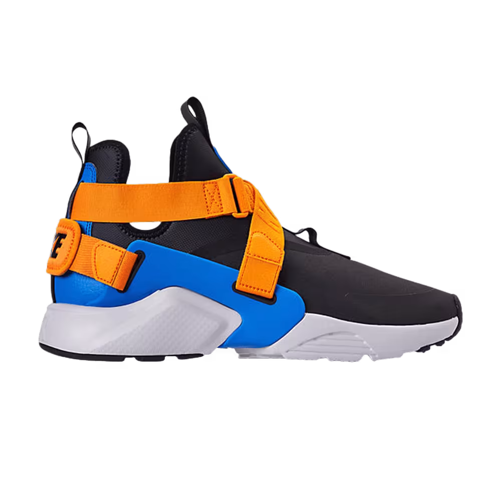 Nike Women's Air Huarache City Blue Orange