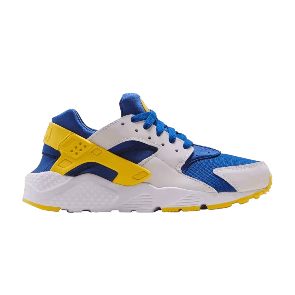 Nike Huarache Run GS Indigo Force Opti Yellow