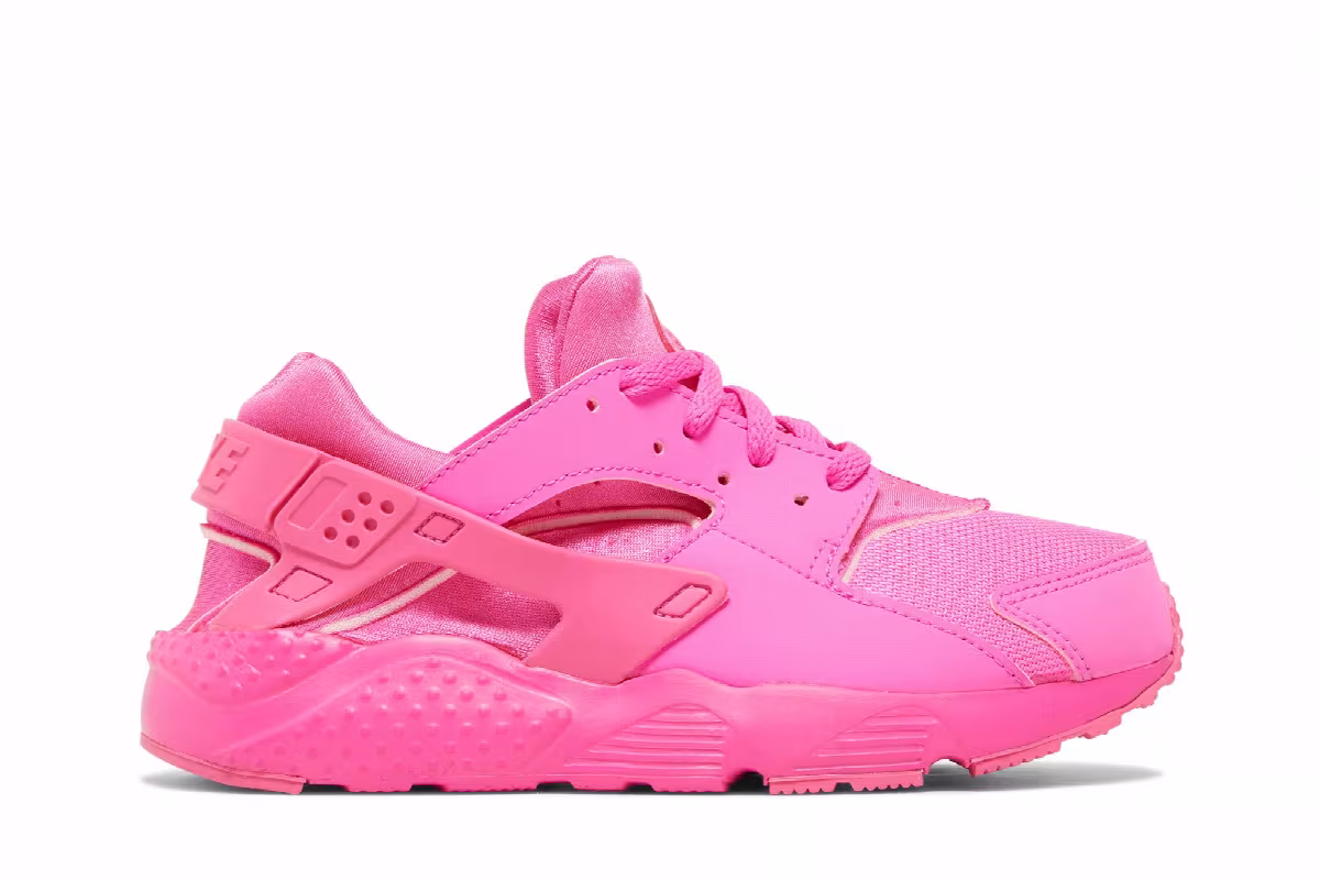 Nike Huarache Run PS Laser Fuchsia, view 2