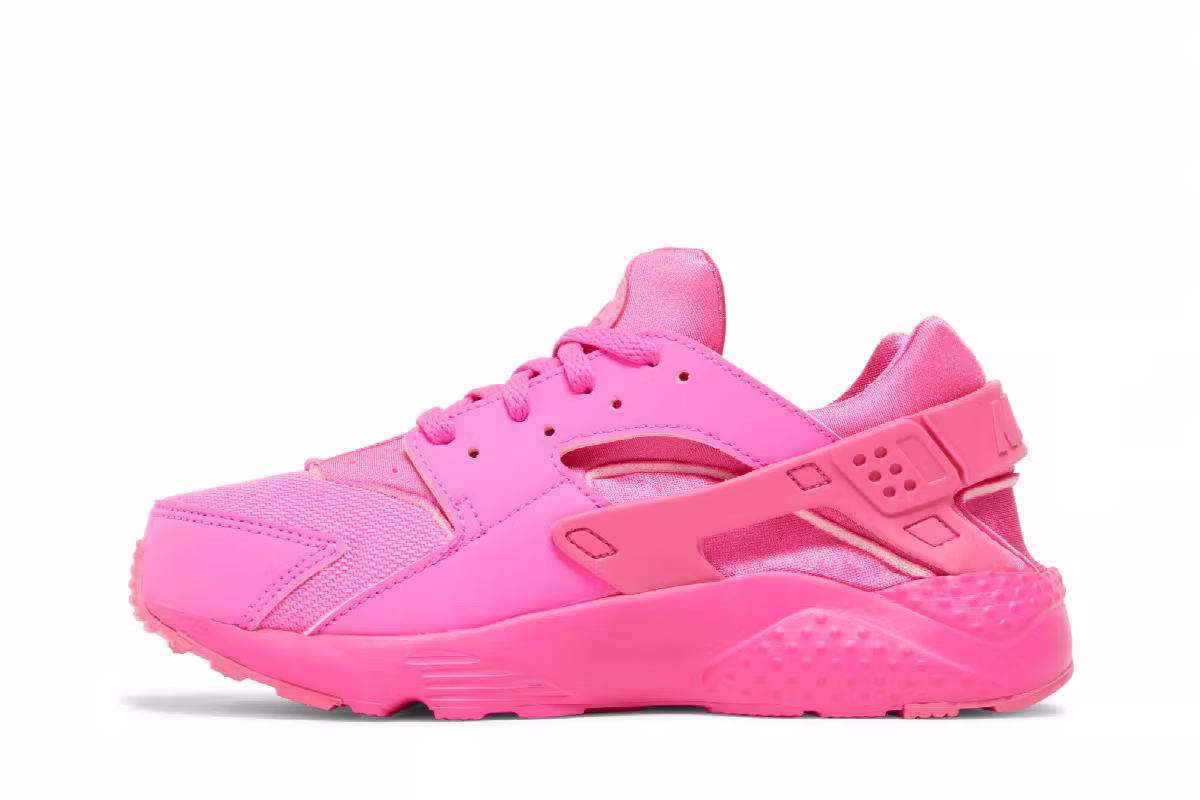 Nike Huarache Run PS Laser Fuchsia, view 4