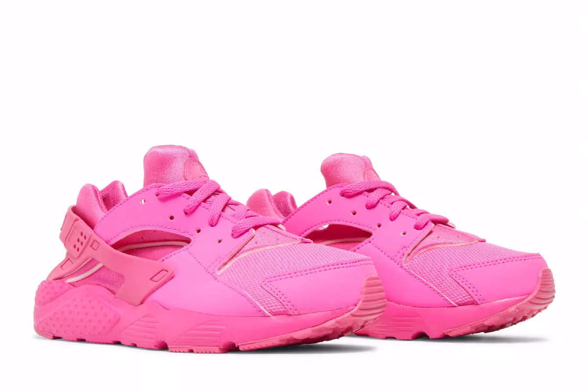 Nike Huarache Run PS Laser Fuchsia, view 9