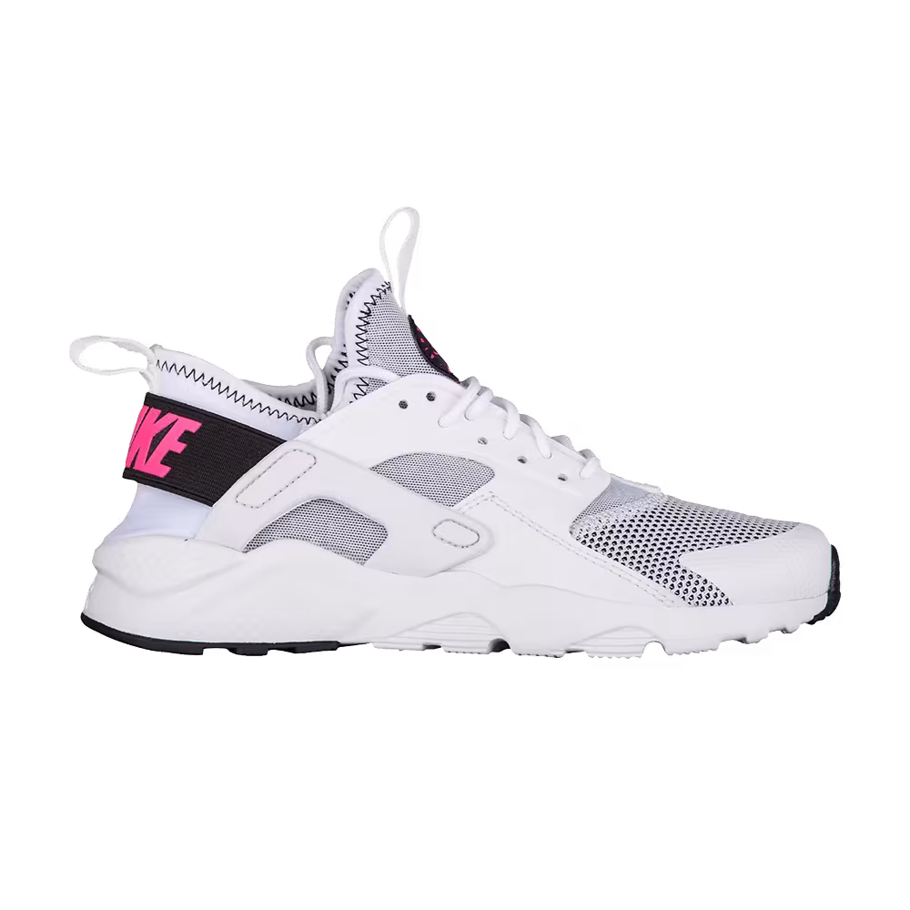 Nike Air Huarache Run Ultra GS White Black Pink Blast