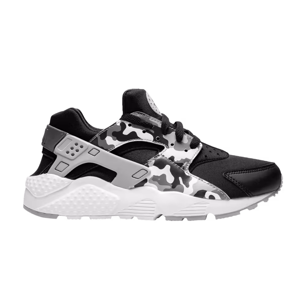 Nike Air Huarache Run Print GS Grey Camo