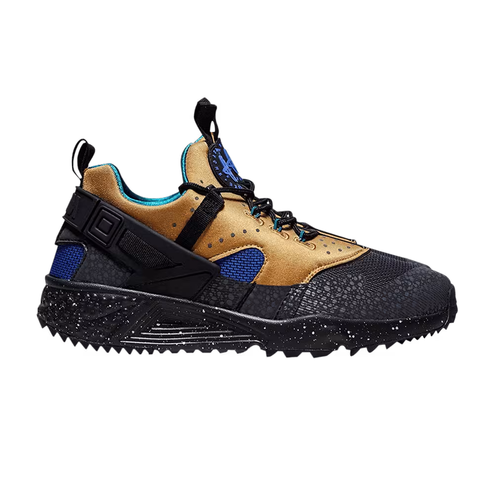 Nike Air Huarache Utility Premium Bronze Racer Blue