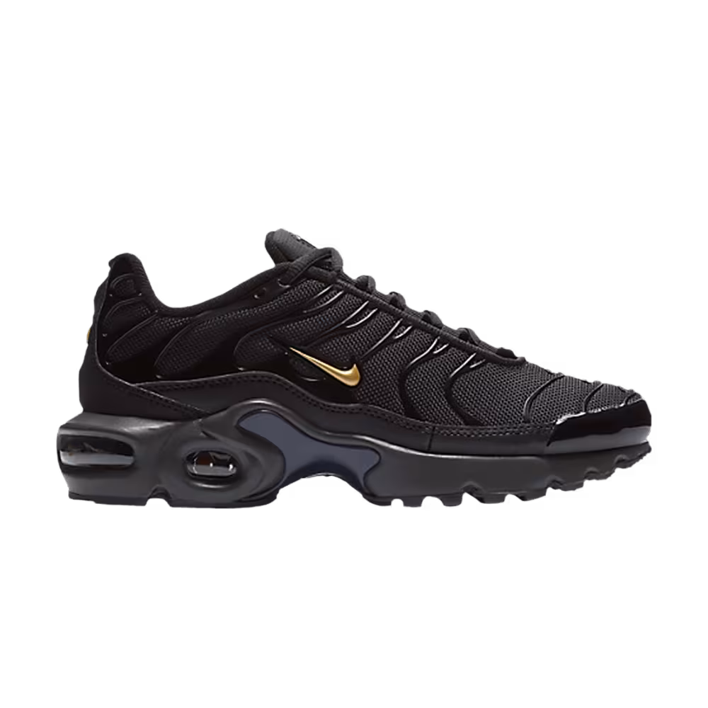 Nike Air Max Plus TN SE BG Black Metallic Gold