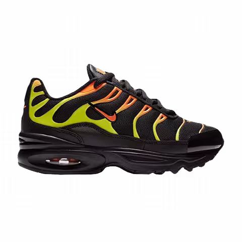 Nike Air Max Plus PS 'Black Volt Total Orange'