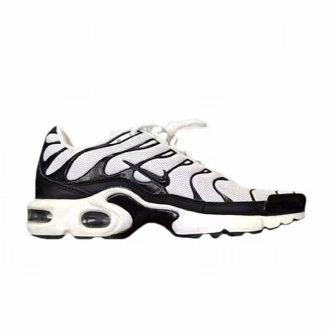 Nike Air Max Plus GS 'Black White'