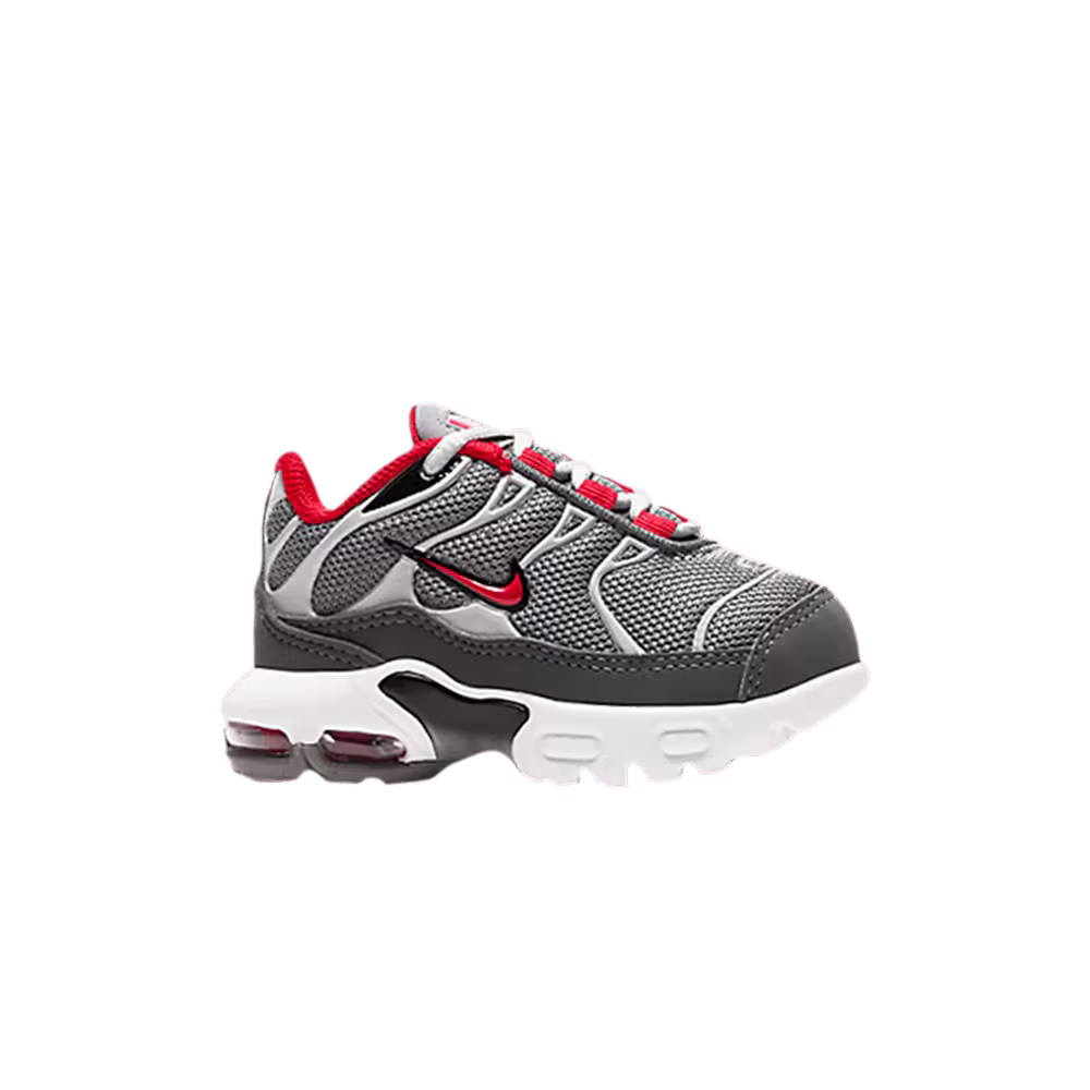 Nike Air Max Plus TD Particle Grey University Red