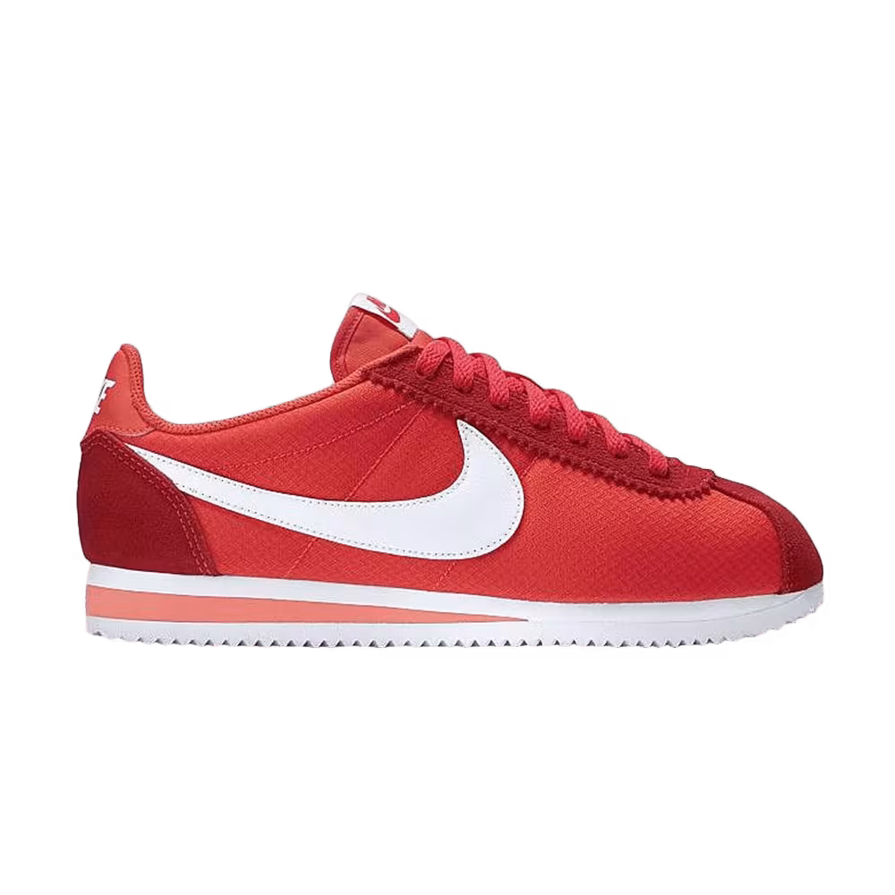 Nike Women's Classic Cortez Nylon Bright Crimson
