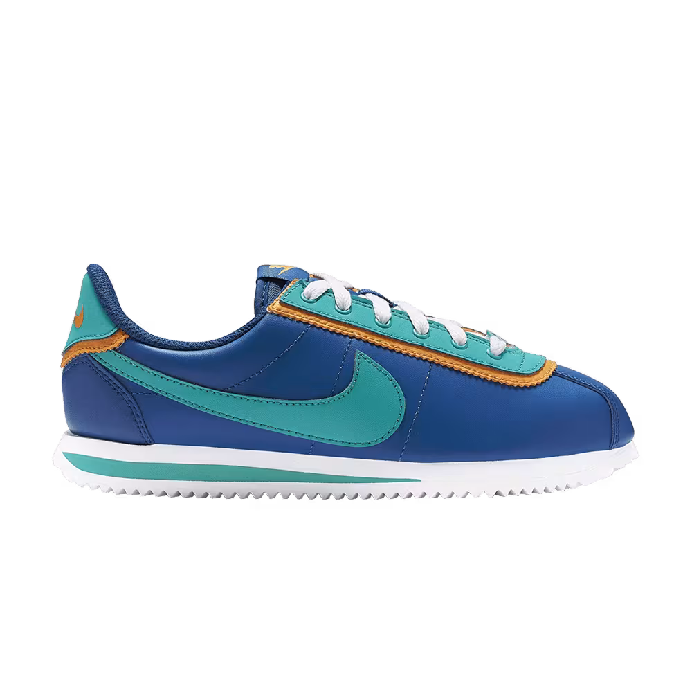 Nike Cortez Basic Leather DBL GS Indigo Force Teal