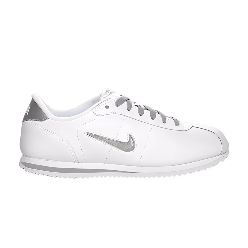 Nike Cortez Jewel White Metallic Silver