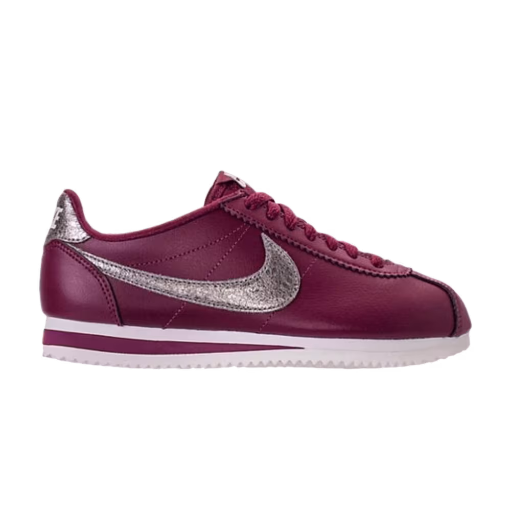 Nike Women's Classic Cortez Premium Bordeaux