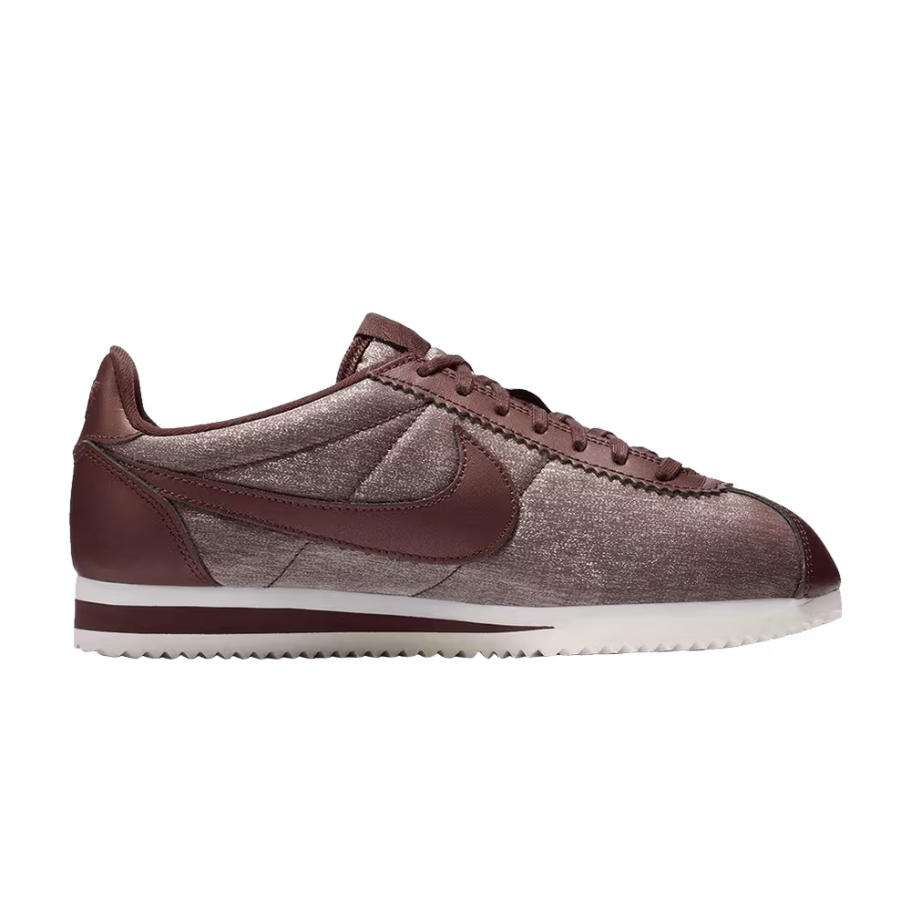 Nike Women's Classic Cortez Premium Metallic Mahogany