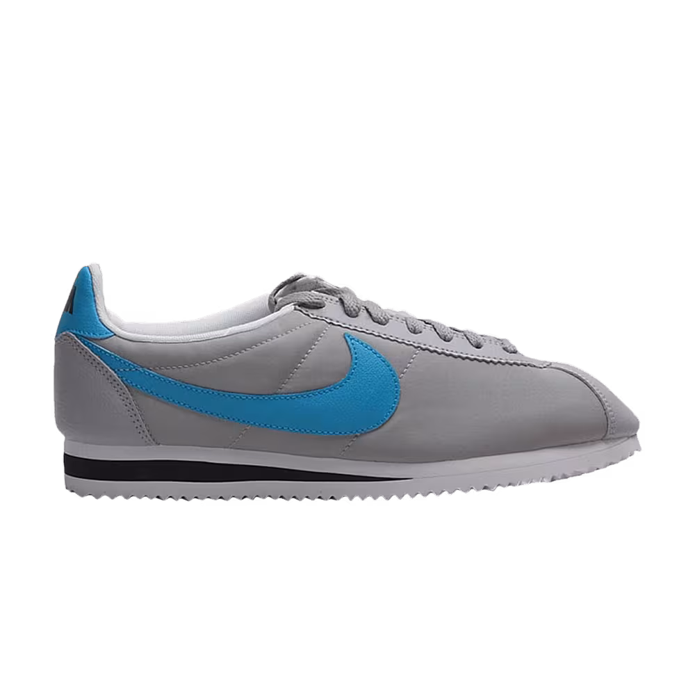 Nike Classic Cortez Nylon Wolf Grey Vivid Blue
